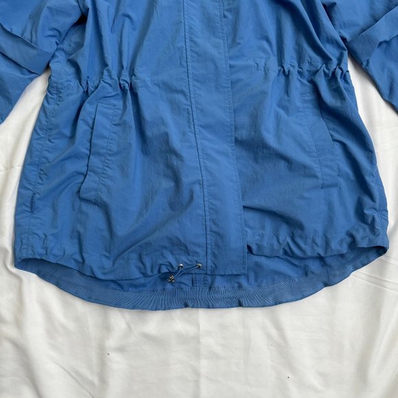 MASSIMO DUTTI Soft Blue Size Small Women's Rain Coat Jacket Model 6740 - Picture 3 of 16